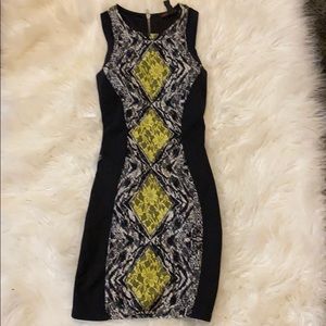 Cute black & yellow dress!